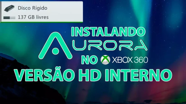 Como Instalar o Aurora no Xbox 360 Usando Pendrive ou HD Externo (Tutorial Completo)